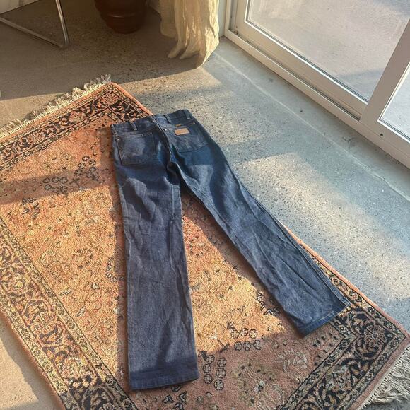 Wrangler Women's 29X32 Jeans Blue Straight Leg Vintage - Picture 1 of 5